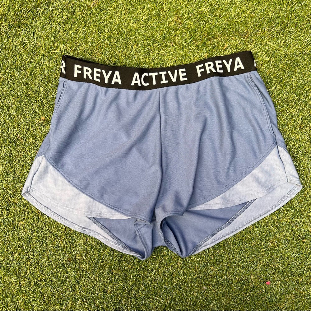 Freya Blue Active Running Shorts Size Small